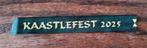 Kaastlefest 2025 naambandje, Verzenden, Nieuw, Embleem, Speld of Insigne