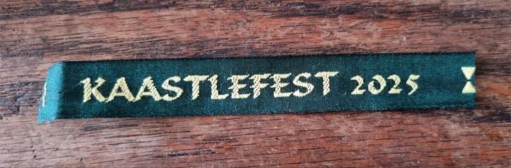 Kaastlefest 2025 naambandje, Verzamelen, Scouting, Nieuw, Embleem, Speld of Insigne, Verzenden