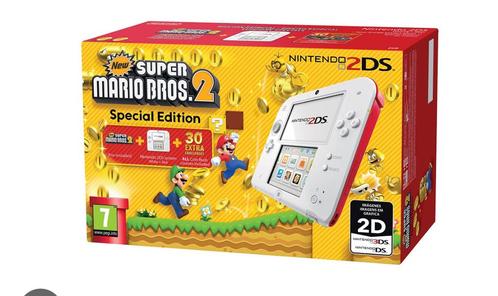 Nintendo 2ds supermario bros special edition €75 vaste prijs, Spelcomputers en Games, Spelcomputers | Nintendo 2DS en 3DS, Gebruikt