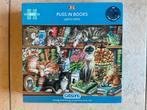 Gibsons Puzzel 1000 Stukjes - Puss in Books, Ophalen of Verzenden, 500 t/m 1500 stukjes, Zo goed als nieuw, Legpuzzel