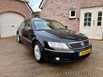 Volkswagen Phaeton 3.2 177KW 4MOTION AUT 2006 Zwart, Auto's, Volkswagen, Beige, 3189 cc, Zwart, Leder