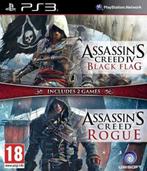 Assassin's Creed IV Black Flag & Rogue (PS3), Avontuur en Actie, Vanaf 18 jaar, 1 speler, Ophalen of Verzenden