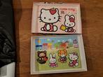 Hello Kitty Puzzels - 2 x 20 stukjes, Ophalen of Verzenden, 10 tot 50 stukjes, Zo goed als nieuw, 2 tot 4 jaar