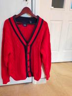 VINTAGE VEST TRUI GAP ROOS KERSTTRUI KERST RETRO L KATOEN, Ophalen of Verzenden, Zo goed als nieuw