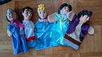Disney Princess handpoppen - 5 stuks, Ophalen of Verzenden, Gebruikt, 104 of kleiner, Jongen of Meisje