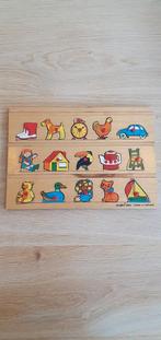 Simplex houten puzzel | vintage | jaren 60 | inlegpuzzel, Overige typen, Ophalen of Verzenden, Zo goed als nieuw