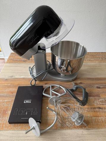 Kenwoord kMix KMX50 keukenmixer zwart/grijs met flexiklopper beschikbaar voor biedingen