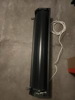 Elektrisch deurrolluik antraciet kleur, Doe-het-zelf en Verbouw, Rolluiken, Ophalen, Gebruikt, 100 tot 150 cm, 200 cm of meer