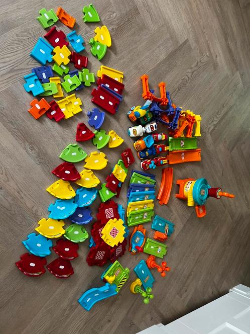 VTech Toettoet autobaan en auto’s, Kinderen en Baby's, Speelgoed | Vtech, Gebruikt, 2 tot 4 jaar, Ophalen