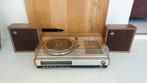 Philips 802 radio platenspeler inclusief originele speakers, Audio, Tv en Foto, Stereo-sets, Ophalen, Gebruikt, Philips