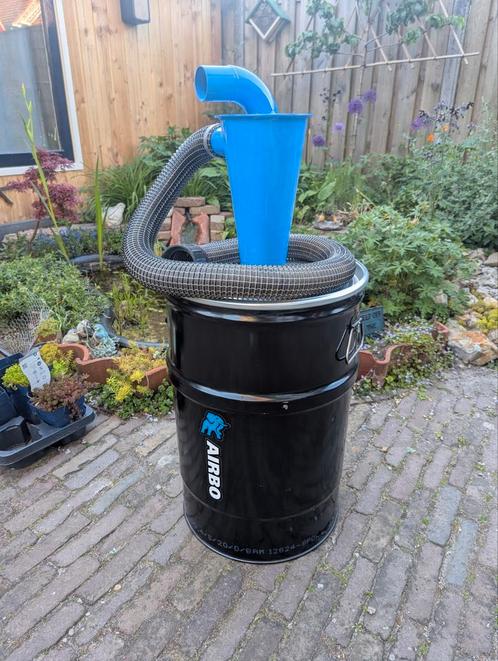 Airbo cycloon stofafzuiging 200,-, Doe-het-zelf en Verbouw, Gereedschap | Overige machines, Zo goed als nieuw, Ophalen