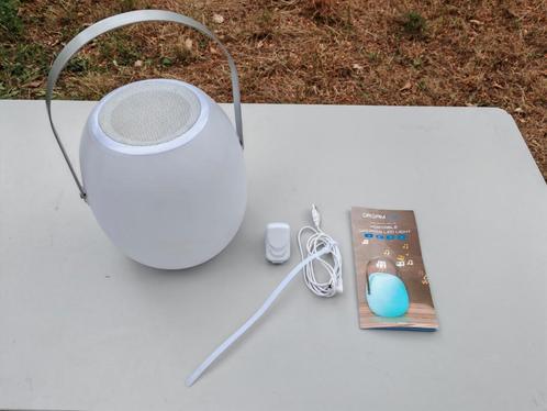 DREAMLED draagbare speaker en buitenlamp in 1, multicolor, Huis en Inrichting, Lampen | Overige, Zo goed als nieuw, Ophalen of Verzenden