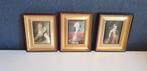 Victoriaanse Schilderijtjes - Set van 3, Ophalen of Verzenden