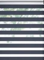 Duo rolgordijn, Huis en Inrichting, Stoffering | Gordijnen en Lamellen, Ophalen, Blauw, 100 tot 150 cm, Zo goed als nieuw