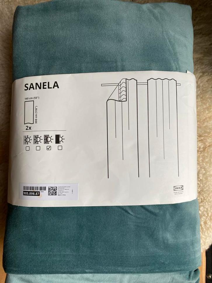 Sanela Gordijnen - Nieuw in verpakking, Huis en Inrichting, Stoffering | Gordijnen en Lamellen, Nieuw, 200 cm of meer, 100 tot 150 cm