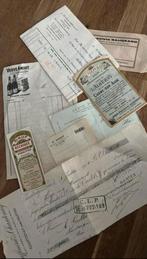 8 franse documenten leuk ter decoratie, Antiek en Kunst, Ophalen of Verzenden