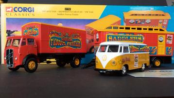 Erf Box  VW T1 Kermis woonwagen 1:50 Corgi Pol  beschikbaar voor biedingen