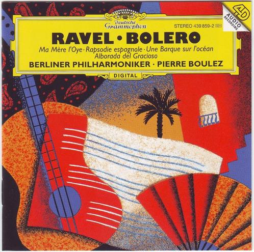 Ravel: Boléro e.a. orkestwerken o.l.v. Pierre Boulez, Cd's en Dvd's, Cd's | Klassiek, Zo goed als nieuw, Orkest of Ballet, Modernisme tot heden