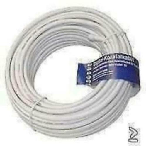 RG6U 75 ohm coax kabel rol van 20 meter, Audio, Tv en Foto, Audiokabels en Televisiekabels, Nieuw, Coaxiale kabel, Ophalen