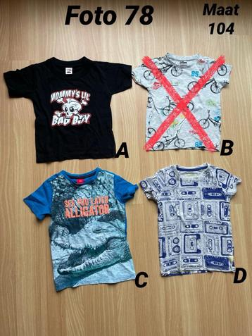 Shirt jongen maat 104 zgan *foto 78* beschikbaar voor biedingen