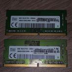 SK Hynix 16GB 2x 8GB DDR4 3200MHz SODIMM laptop geheugen, DDR4, Ophalen of Verzenden, Zo goed als nieuw, Laptop