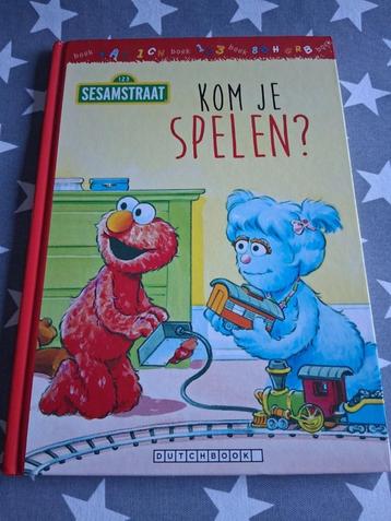 groot boek sesamstraat - kom je spelen? beschikbaar voor biedingen