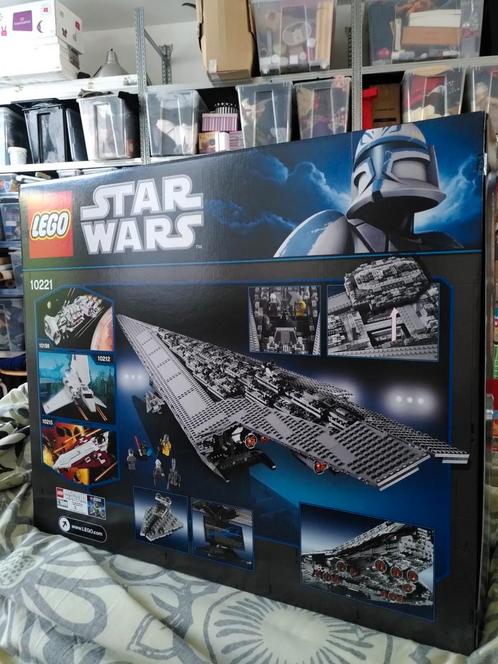 Lego 10221 Star Wars Super Star Destroyer, Kinderen en Baby's, Speelgoed | Duplo en Lego, Zo goed als nieuw, Lego, Complete set