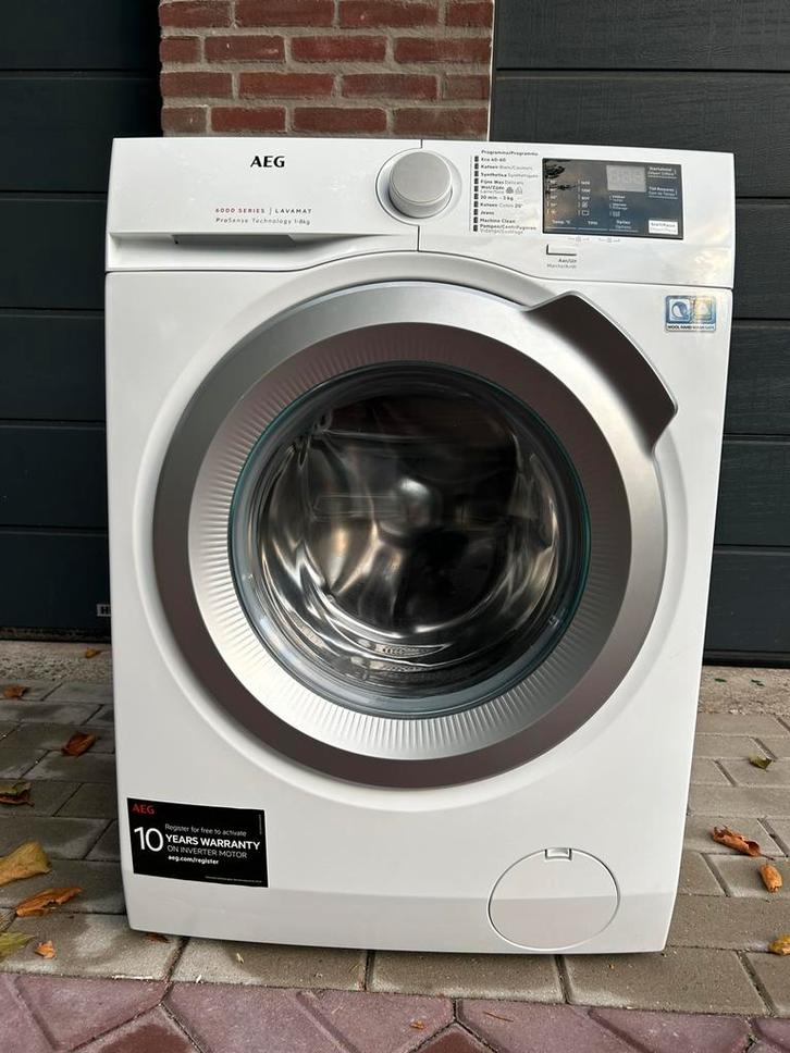 Een zeer mooie goed werkende Aeg lavamat prosense wasmachine, Witgoed en Apparatuur, Wasmachines, Gebruikt, Voorlader, 6 tot 8 kg
