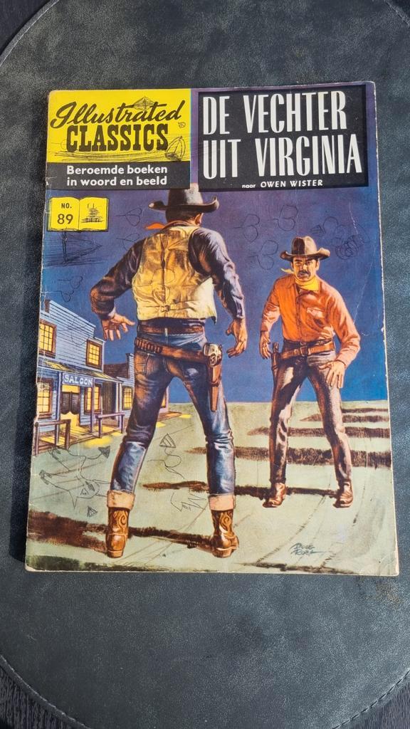 De Vechter uit Virginia - Illustrated Classics #89, Boeken, Stripboeken, Gelezen, Eén stripboek, Ophalen of Verzenden