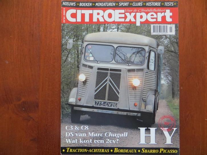 CitroExpert 3 2002 Citroën 'Sbarro' Picasso, HY, C3, C8, 2CV, Boeken, Auto's | Folders en Tijdschriften, Nieuw, Citroën, Ophalen of Verzenden