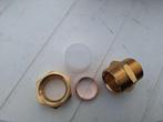 Nieuwe messing knelkoppeling – voor koperen leidingen, Ophalen, Overige materialen, Overige typen, Nieuw