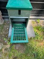 Kippen trap voer silo, Dieren en Toebehoren, Pluimvee | Toebehoren, Ophalen, Zo goed als nieuw, Drinken en Voederen