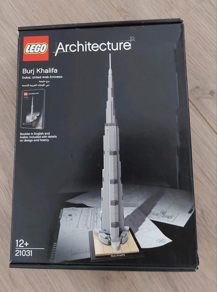 LEGO Architecture Burj Khalifa 21031, Kinderen en Baby's, Speelgoed | Duplo en Lego, Zo goed als nieuw, Lego, Complete set, Ophalen of Verzenden