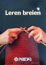 Leren breien-Phildar, vintage jaren 70, Ophalen of Verzenden, Zo goed als nieuw, Breien, Patroon of Boek