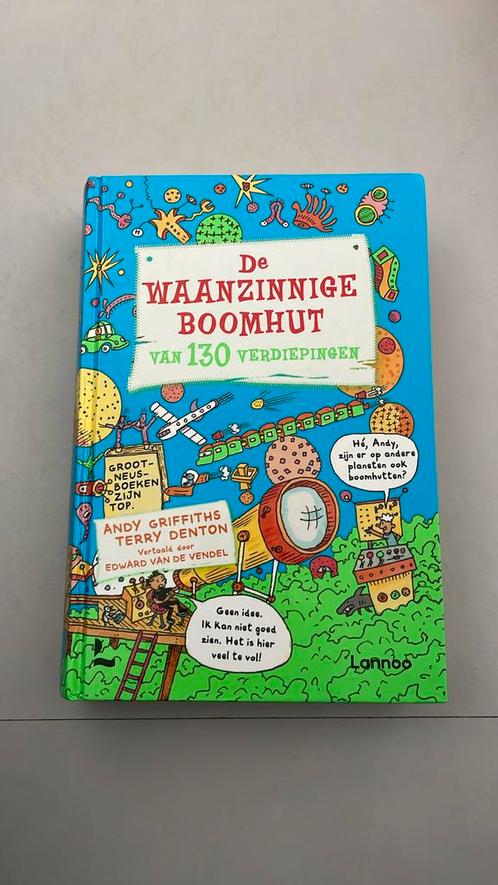Andy Griffiths - De waanzinnige boomhut van 130 verdiepingen, Boeken, Kinderboeken | Jeugd | onder 10 jaar, Zo goed als nieuw