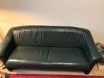 Prima stevige leren bank, Gebruikt, Klassiek, Driepersoons, Leer