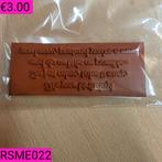 Rubberen stempels deel 2, Hobby en Vrije tijd, Ophalen of Verzenden, Zo goed als nieuw, Clearstamp