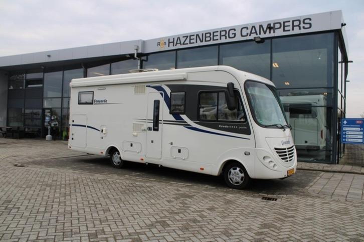 Robuuste Concorde Passion I 831 L Iveco 3.0 L 4 slaapp. 117, Caravans en Kamperen, Campers, Bedrijf, tot en met 4, Integraal, Diesel
