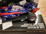 ✅ Pierre Gasly 1:43 Mexican GP 2017 Toro Rosso STR12 F1, Ophalen of Verzenden, Nieuw, Formule 1