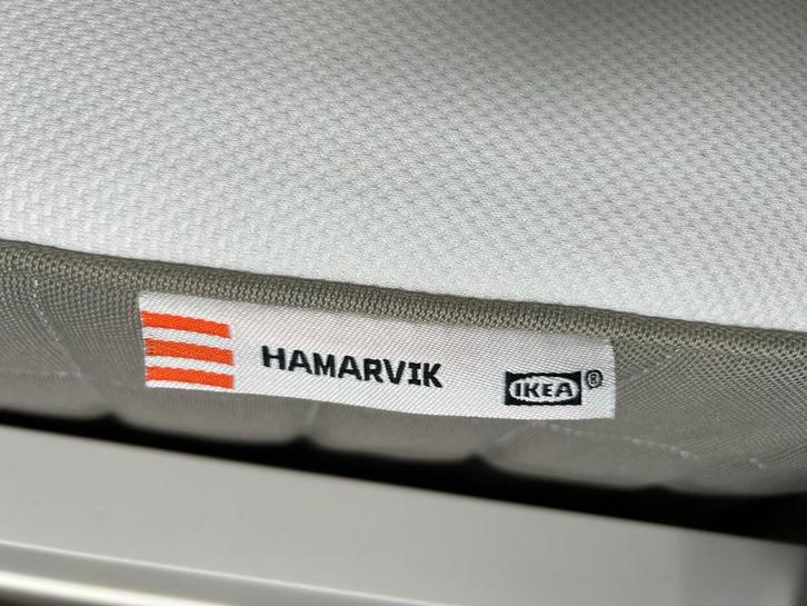 Ikea Hamarvik Matras 80cm breed, Huis en Inrichting, Slaapkamer | Matrassen en Bedbodems, Zo goed als nieuw, Matras, 80 cm, 200 cm