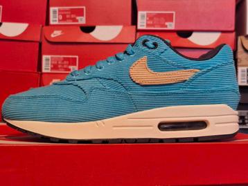Nike Air Max 1 Baltic Blue Corduroy - us 9 eur 42.5  beschikbaar voor biedingen