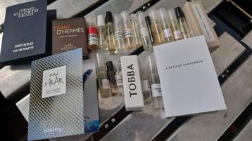 Parfum Samples: Lorenzo Villoresi, Hermès, Sisley & Meer beschikbaar voor biedingen