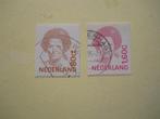 Nederland 1991 Kon. Beatrix Rolzegels Nvph.1489A+1497A gest., Ophalen of Verzenden, Na 1940, Gestempeld