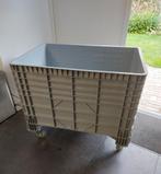 opberg bak / kist op stevige wielen 550 liter 120x80x94cm, Doe-het-zelf en Verbouw, Kratten en Dozen, Ophalen, 100 cm of meer