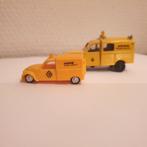 Citroen 2cv miniature - ANWB, Ophalen of Verzenden, Gebruikt, Auto's