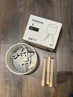 Ikea table lamp, Ophalen of Verzenden, Zo goed als nieuw, Stof, White