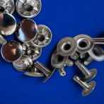 Platte kop spijkers - Verchroomd, Ophalen of Verzenden, Motorman, Motorman.outlet@gmail.com, Ermelo