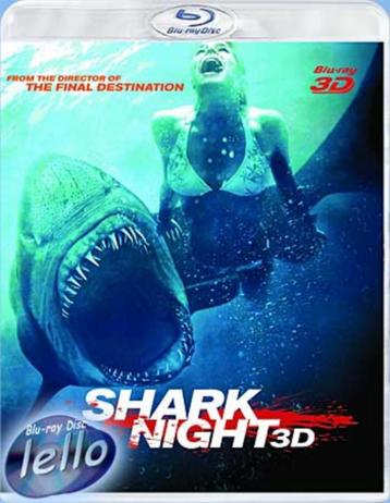 Blu-ray 3D: Shark Night (2011 Sara Paxton, Dustin Milligan)