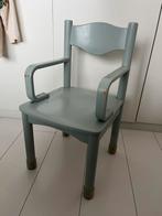 Vintage schoolstoeltje geverft zitting 29 cm hoog, Kinderen en Baby's, Kinderkamer | Tafels en Stoelen, Ophalen of Verzenden, Zo goed als nieuw