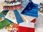 Quilt patchwork lappen stof kerst, Overige kleuren, Ophalen of Verzenden, Zo goed als nieuw, 30 tot 120 cm